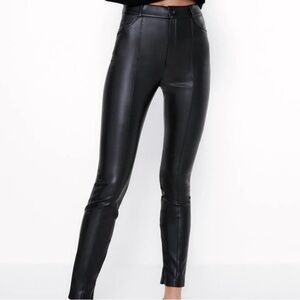 Zara Sleek Black Skinny Pants